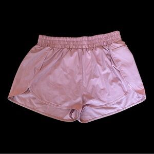 Blooming Jelly Women Quick-Dry Running Shorts Sport Layer Elastic Waist w Pocket